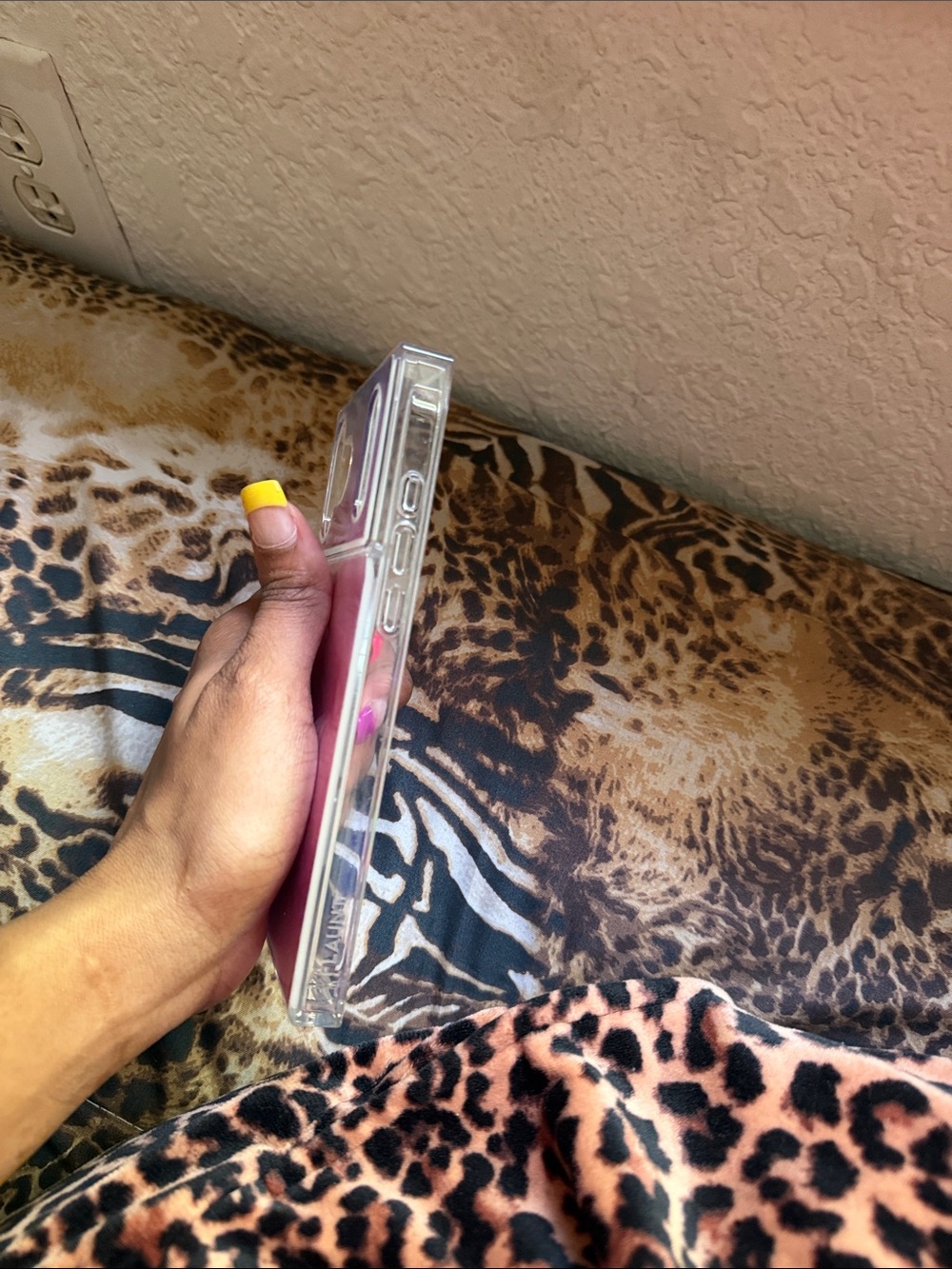 Purple Gradient Phone Case - Compatible Cell Phone Accessory - Picture 2 of 3